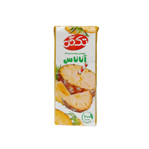 آبمیوه آناناس تک گل تک نفره